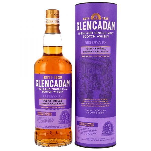 Glencadam Reserva PX Sherry /2026 46% vol.