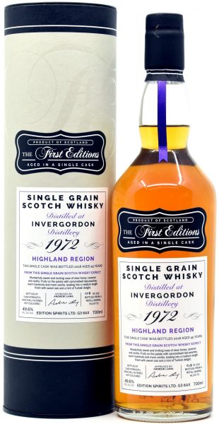 Invergordon 45 Jahre 1972/2018 First Editions 49,6% vol.
