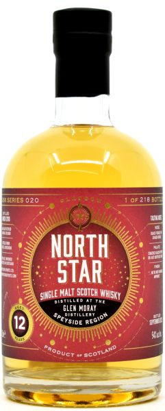 Glen Moray 12 Jahre 2010/2022 North Star Spirits #020 exclusive 54% vol.