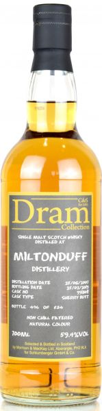 Miltonduff 11 Jahre 2007/2019 Sherry Cask C&S Dram Collection #9918011 56,4% vol.