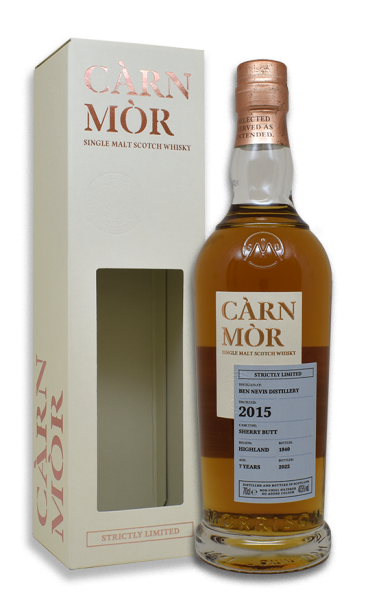 Ben Nevis (peated) 2015/2022 Sherry Cask Carn Mor Strictly Limited 47,5% vol.