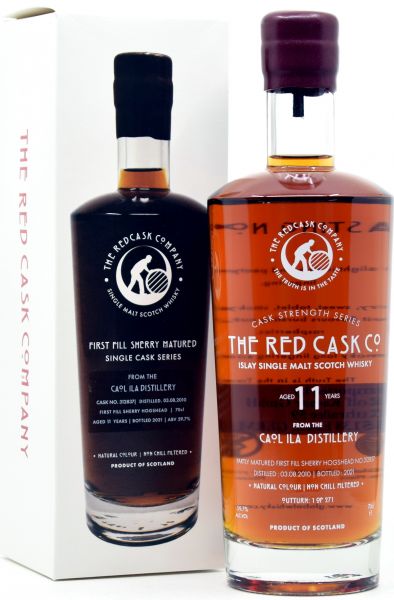 Caol Ila 11 Jahre 2010/2021 1st Fill Sherry Cask Red Cask Company 59,7% vol.