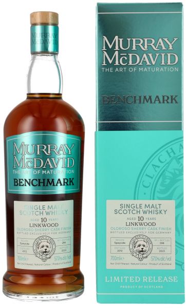 Linkwood 2012/2023 Oloroso Sherry Cask Murray McDavid Benchmark 57% vol.