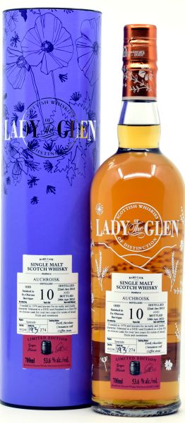 Auchroisk 10 Jahre 2013/2023 Oloroso Sherry Cask Lady of the Glen 53,6% vol.