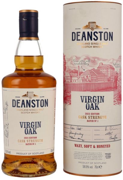 Deanston Virgin Oak Cask Strength 2023 58,5% vol.