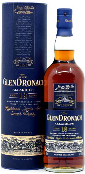 Glendronach 18 Jahre Allardice
