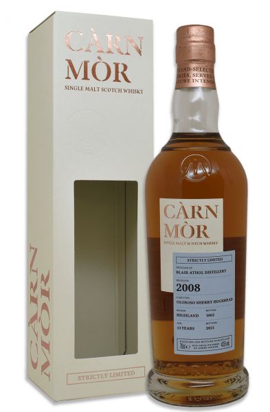 Blair Athol 13 Jahre 2008/2021 Sherry Cask Carn Mor Strictly Limited 47,5% vol.