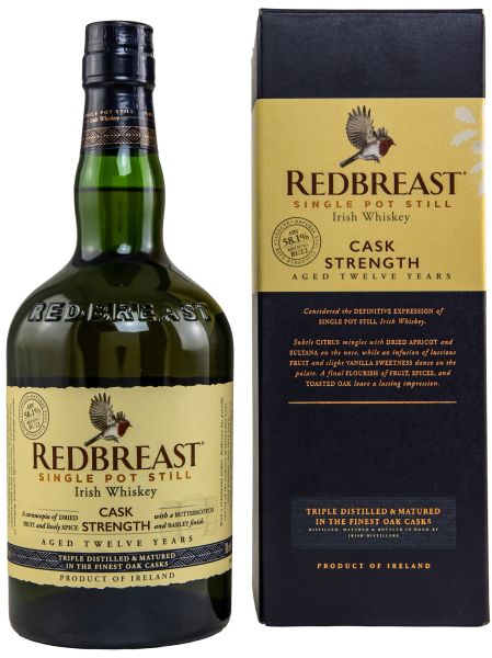 Redbreast 12 Jahre Cask Strength 58,1% vol.
