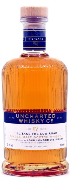 Inchfad 17 Jahre 2005/2022 I&#039;ll take the low road Uncharted Whisky 54% vol.