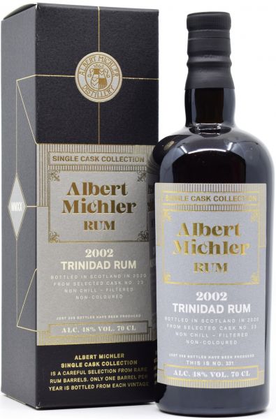 Trinidad Rum (House of Angostura) 2002/2020 Albert Michler Single Cask Collection Rum 48% vol.