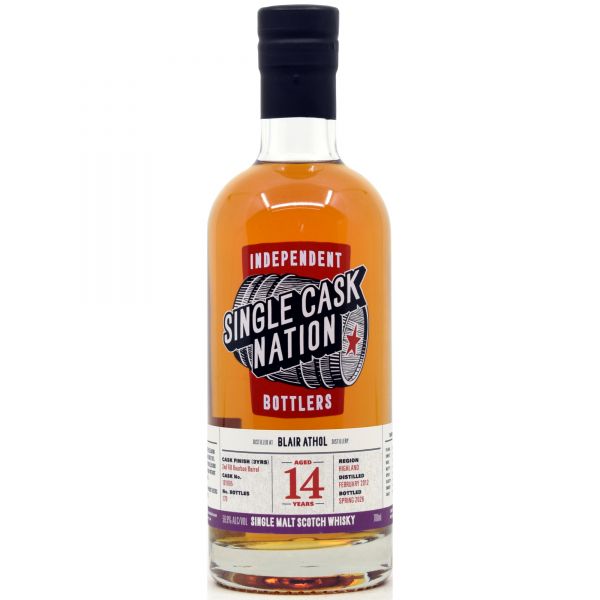 Blair Athol 14 Jahre 2012/2026 Bourbon Barrel Single Cask Nation 59,9% vol.