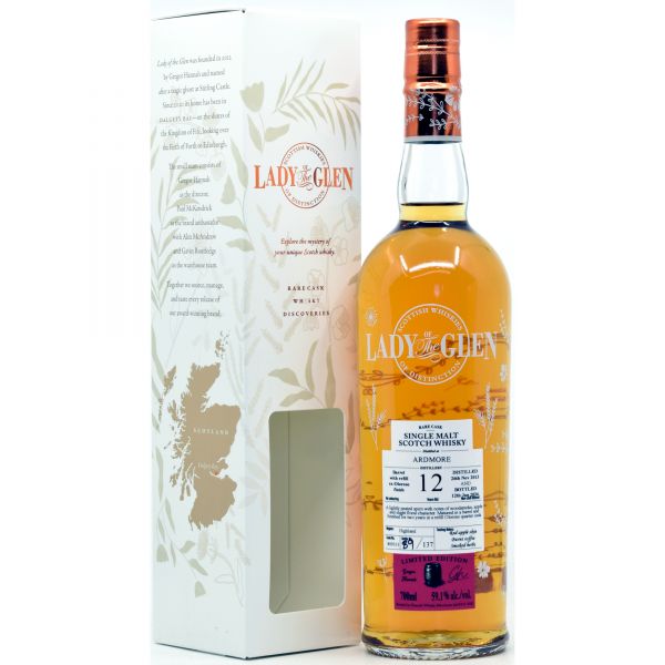 Ardmore 12 Jahre 2013/2026 Oloroso Sherry Lady of the Glen 59,1% vol.