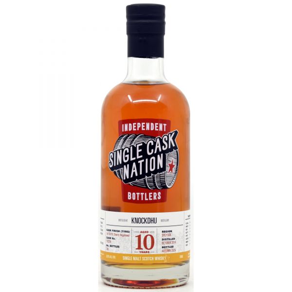 Knockdhu 10 Jahre 2014/2025 1st Fill PX Sherry Single Cask Nation 58% vol.
