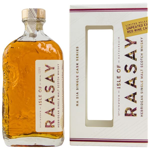 Isle of Raasay Unpeated 1st Bordeaux Red Wine Cask Na Sia Single Cask #18/249 61,5% vol.