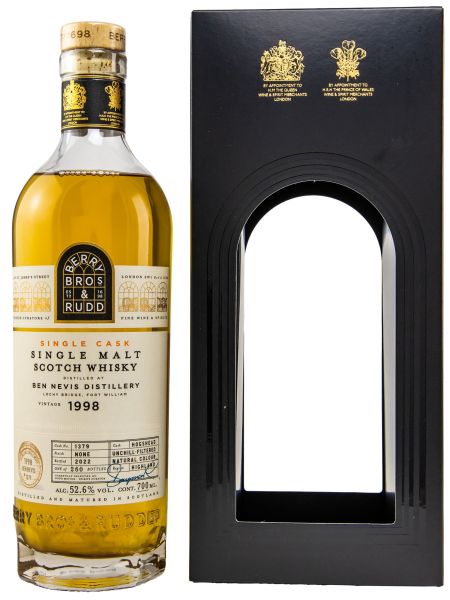 Ben Nevis 1998/2022 Berry Bros. & Rudd #1379 52,6% vol.