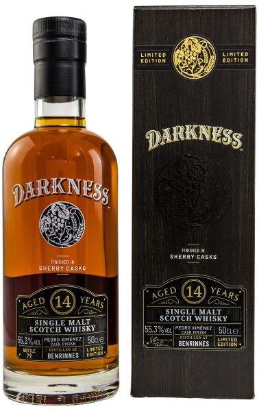 Benrinnes 14 Jahre PX Sherry Finish Darkness! 55,3% vol.