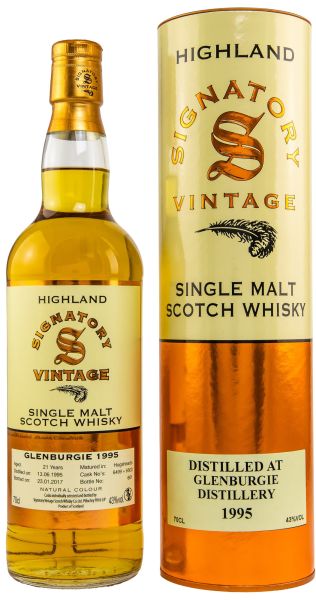 Glenburgie 21 Jahre 1995/2017 Signatory Vintage Vintage #6499+6500 43% vol.