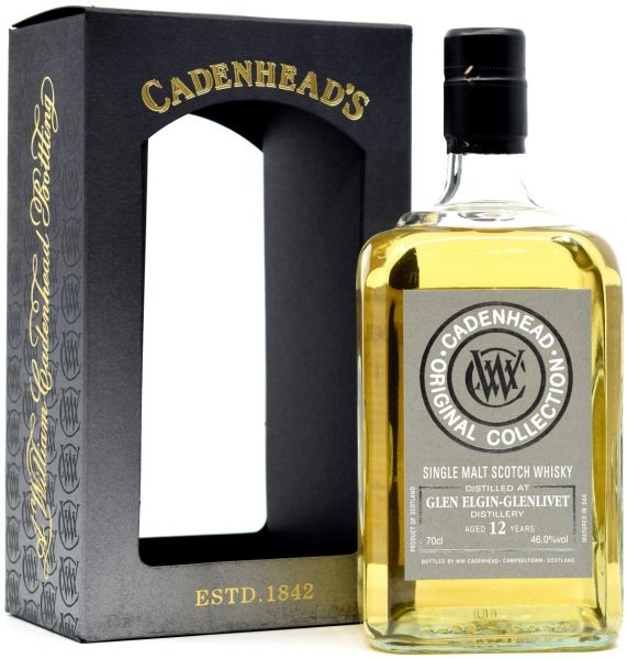 Glen Elgin 12 Jahre Cadenhead Original Collection 46% vol.