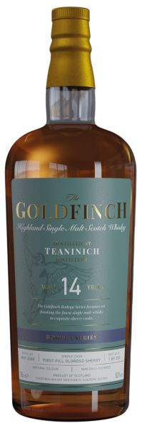 Teaninich 12 Jahre 2008/2022 1st Fill Oloroso Goldfinch Bodega Series 52% vol.