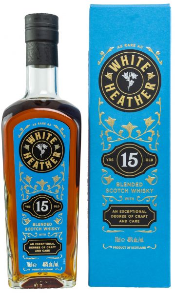 White Heather 15 Jahre Blended Scotch Whisky by Billy Walker 48,0% vol.