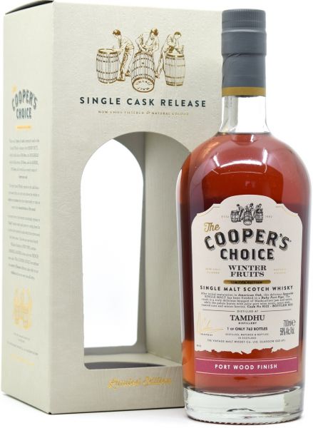 Tamdhu "Winter Fruits" 2022 Ruby Port Wood Cooper's Choice 59% vol.