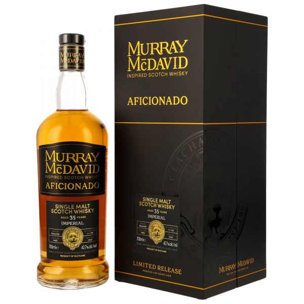 Imperial 35 Jahre 1989/2025 Bourbon Barrel #182 Murray McDavid Aficionado 42,7% vol.