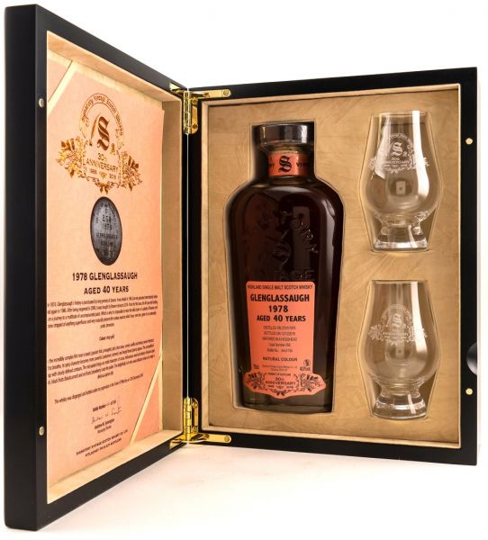 Glenglassaugh 1978/2018 Signatory Vintage 30th Anniversary 40,9% vol.