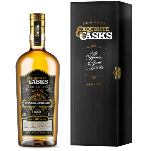 The Speyside Distillery 30 Jahre 1995/2025 Sherry Cask Caskhound Exquisite Casks 52,7% vol. mit BOX