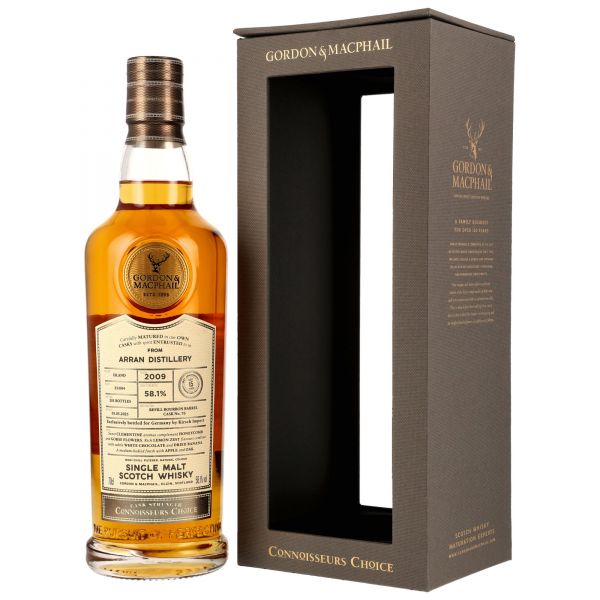 Arran 15 Jahre 2009/2025 Gordon & MacPhail Cask Strength #76 58,1% vol.