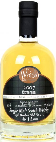 Croftengea 11 Jahre 2007/2018 The Whisky Chamber 58,4% vol.