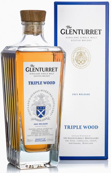 Glenturret Triple Wood Release 2023 43% vol.