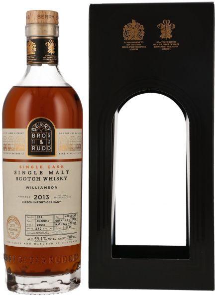 Williamson 2013/2024 Oloroso Cask Berry Bros. &amp; Rudd #218 59,1% vol.