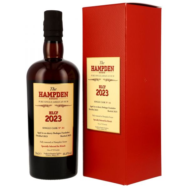 Hampden HLCF 2023/2025 Bodegas Fundador Sherry Cask #A4 for germany 64,4% vol.