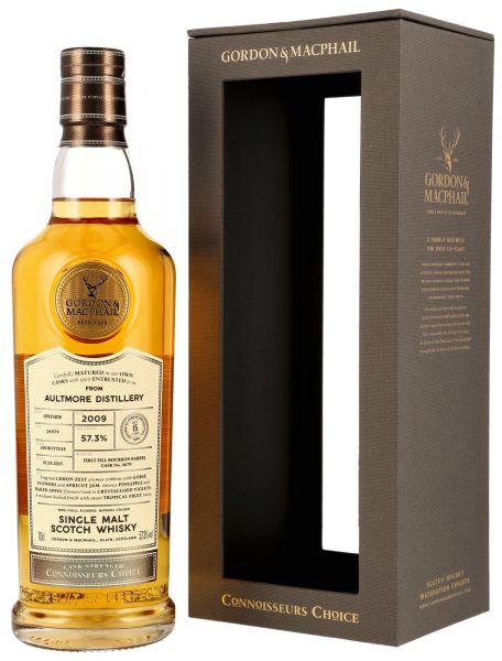Aultmore 15 Jahre 2009/2025 1st Fill Bourbon Gordon &amp; MacPhail 57,3% vol.