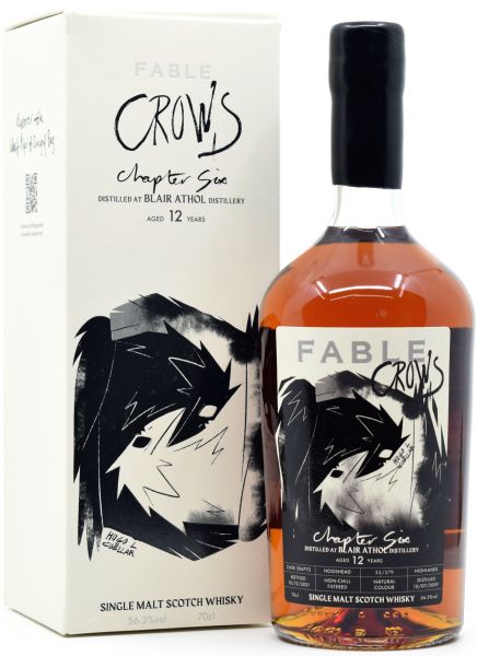 Blair Athol 12 Jahre Fable Whisky Chapter Six Crows 56,3% vol.