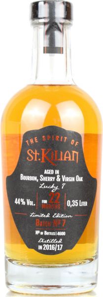 The Spirit of St. Kilian Batch #7 "Lucky 7"