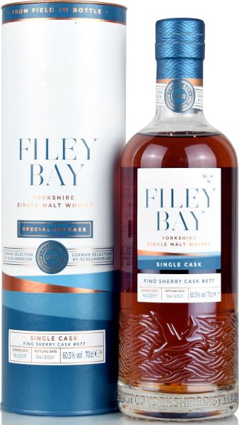 Filey Bay 2017/2021 Fino Sherry Single Cask 60,3% vol.