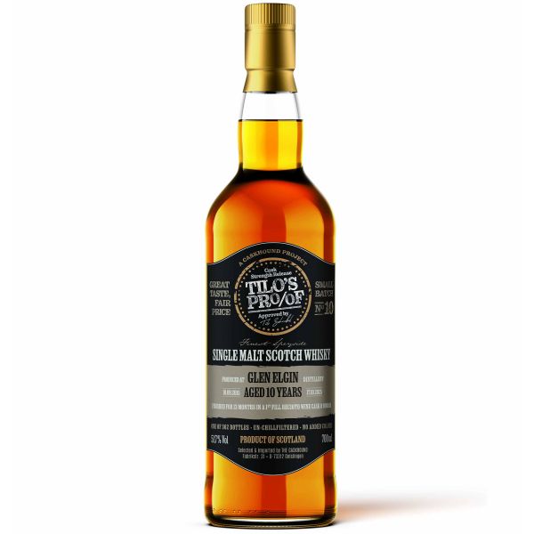 Glen Elgin 10 Jahre 2015/2025 1st Fill Recioto Wine The Caskhound Tilo's Proof #10 51,7% vol.