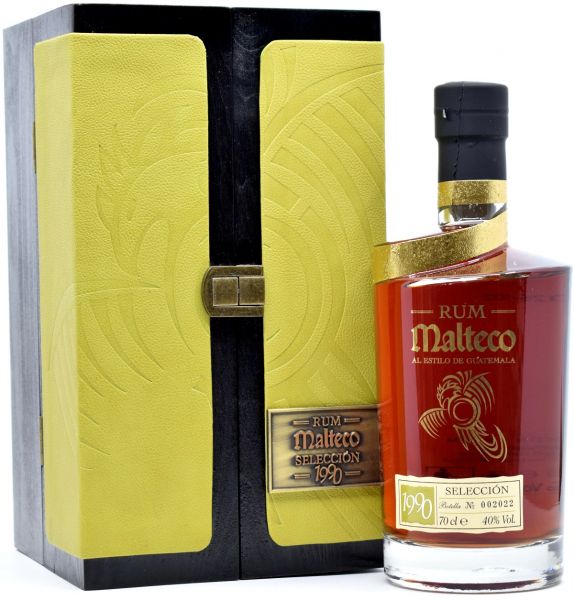 Malteco Selecction 1990 Guatemala Rum 40% vol.