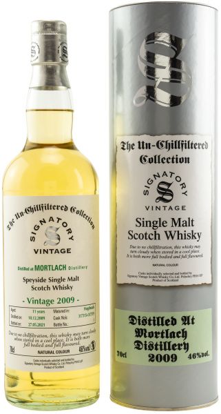 Mortlach 11 Jahre 2009/2021 SV Un-Chillfiltered Collection #317315+317319