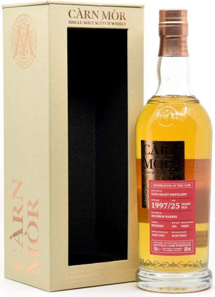 Glen Grant 25 Jahre 1997/2023 Carn Mor Celebration of the Cask 51,9% vol.