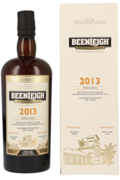 Beenleigh 10 Jahre 2013/2023 Australian Rum Velier 59% vol.