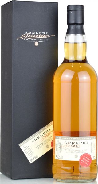 Glen Garioch 7 Jahre 2011/2019 Sherry Cask Adelphi #2370 56,8% vol.