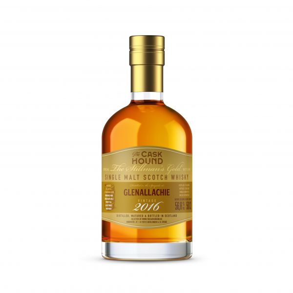 Glenallachie 10 Jahre 2016/2026 Sauternes Cask The Caskhound Stillman’s Gold 56,8% vol.