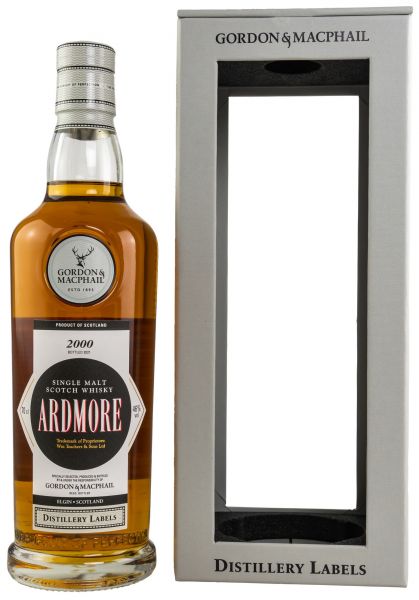 Ardmore 2000/2021 Gordon &amp; MacPhail Distillery Label 46% vol.
