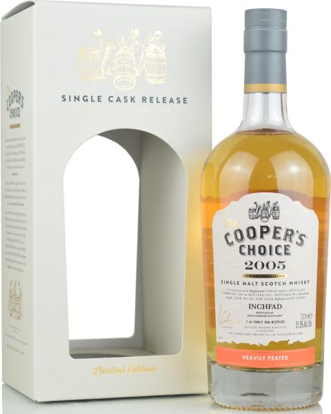 Inchfad 15 Jahre 2005/2021 Cooper's Choice 51,5% vol.