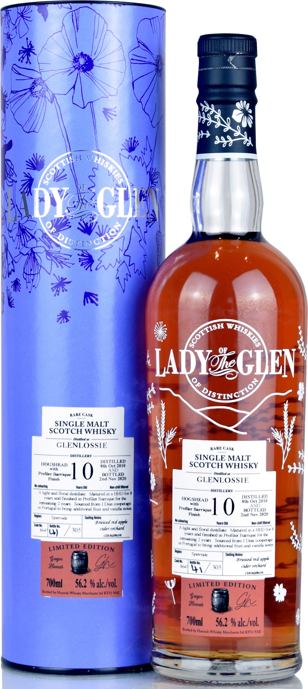Glenlossie 10 Jahre 2010/2020 Profiler Cask Lady of the Glen 56,2