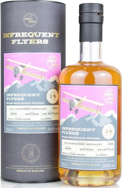 Allt-a-Bhainne 14 Jahre 2005 Alistair Walker Infrequent Flyers 59,9% vol.