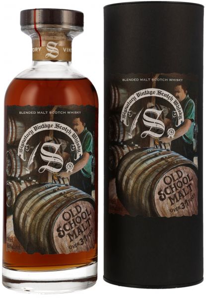 Old School Malt 31 Jahre Signatory Vintage Blended Malt Scotch Whisky 43,5% vol.