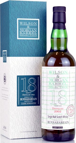 Bunnahabhain 18 Jahre 2002/2020 Sherry Cask Wilson &amp; Morgan 54,6% vol.